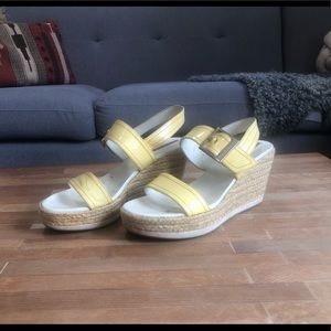 Prada wedges